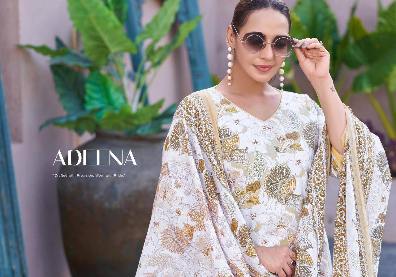 Alok suit adeena Wholesale dress material suppliers in India
